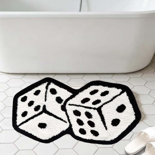 Dice rug 30x20 inch cool - rug,