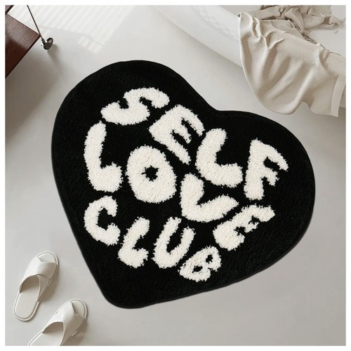 Self love club heart shaped - self,