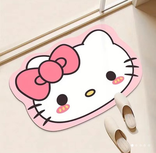 Hello kitty nonslip rug mat - kitty,