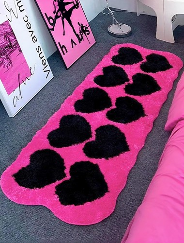 Cool hot pink - black, trashy