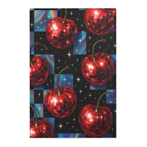 Sparkling disco cherry y2k - disco,