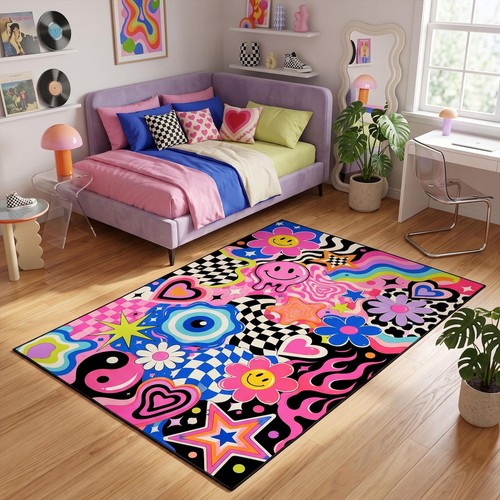 Y2k aesthetic retro washable - aesthetic,