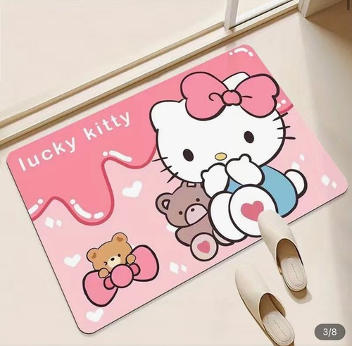 Hello kitty nonslip rug mat - hello,