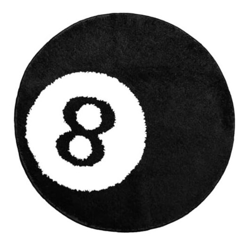 Ball rug inch - ball, white