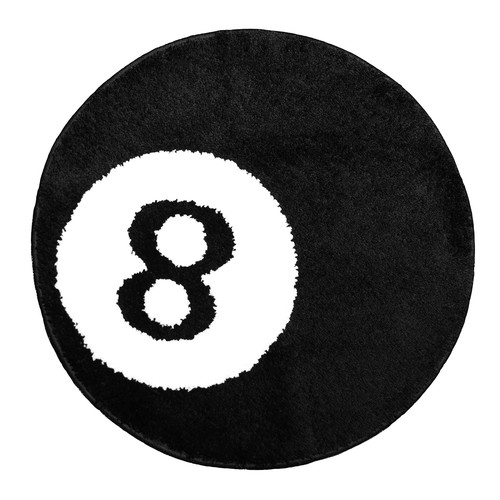 Ball rug inch white - ball, 24